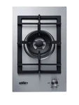 Summit GCJ1 12"W Burner Gas Cooktop - Stainless Steel. Fixed Price $808.00.