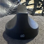 Ge Black Plastic Oven/stove Temperature Control Knob Dial Off 200-450 Used. Fixed Price $80.00.