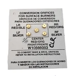 New Whirlpool Oven Spud-orfce W10566083 *same Shipping & Warranty. Fixed Price $59.98.