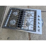 Jenn-air 4-BURNER 30" Downdraft Natural Gas Cooktop JGD3430BS00 Untested!. Fixed Price $899.96.