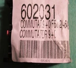 Bertazzoni Range Commutator 9+0 Oem Part No. 602031- New! (open Box). Fixed Price $69.99.