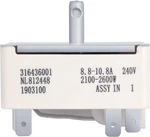 316436001 Range Burner Infinite Control Surface Element Unit Switch Replacement. Fixed Price $26.53.