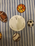 Roper Whirlpool Range Oven Knob White Or Kip 5918 WP3196028. Fixed Price $12.50.