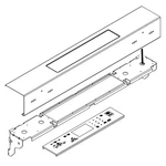Whirlpool W10915031 Range Control Panel Assembly (stainless) (replaces W10697329. Fixed Price $390.78.