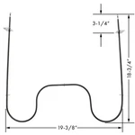 For Crosley Range Bake Element Part Number DY56520000CY. Fixed Price $108.19.