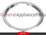 Stove Range 8" Chrome Burner Drip Ring Replaces Maytag Amana Jenn-air Kenmore #. Fixed Price $8.50.