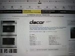 Dacor Double Oven RNO230S Circuit Board. Fixed Price $225.00.