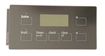 Oven Control Overlay Fits Frigidaire, Black, AP6248311, PS12114509, 316220725. Fixed Price $20.23.