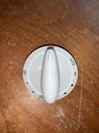 WP74009775 Whirlpool/ Maytag Range Burner Knob. White. Fixed Price $7.25.