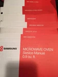 Samsung Microwave Factory Service Manuals For 21 Models Pick Model# $9 Each. Fixed Price $9.00.