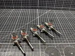 Range Oven Burner Valves (set Of 5) P# WB21K10097 WB21K10080 WB21K10096. Fixed Price $42.25.