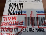 Wolf 822197 Stainless Steel Knob Kit For 48, 60 Gas Range 14 Pieces. Fixed Price $135.00.