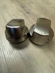 Set 2 Kip 5U31 Wolf Stainless Steel Knob Off/temperature + Hi Lo. Fixed Price $54.99.