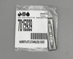 Oem Nameplate 7015939 Sub-zero Fridge Freezer Badge Emblem 3M Logo. Fixed Price $60.00.