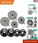 Universal Electric Stove Drip Pan & Burner Element Set - Perfect For Frigidaire. Fixed Price $89.99.