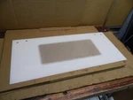 Whirlpool Mw/oven White Glass M/w Door Panel Part # 4451220. Fixed Price $87.98.