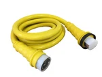Amp Up 50A 125/250V X 15' Marine Shore Power Boat Cord Yellow Volt Foot Ft. Fixed Price $169.99.