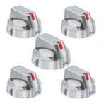 Atgestore Upgraded DG64-00473A Stove Knobs Replacement Parts For 5, Silver. Fixed Price $33.52.