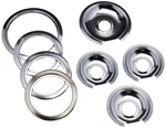 Range Kleen - Chrome Style D Contains (3) 6" Pan/ring & (1) 8" For G.... Fixed Price $42.96.