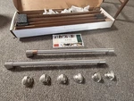 Cafe 30" Gas Double Oven Range Handles Knobs Stainless Steel Cxfcghkpmss. Fixed Price $280.00.