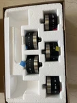 Wolf 826986 Black Stainless Knobs. Fixed Price $99.99.