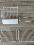 Ge Counter Depth Parts Freezer Shelves/basket 4 Pcs (model GSCS3PGXCFSS) Oem. Fixed Price $89.00.
