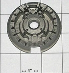 Frigidaire Gas Stove Burners M/n PLGF389CCB-316212500, 316206300, 316212400. Fixed Price $68.75.