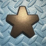 Thermador Black (B1) Star Burner Cap (1PC) #10009814 For Cooktops, C-pics & Desc. Fixed Price $59.00.