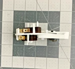 Whirlpool Kitchenaid Oven Microwave Door Switch Holder Right W10727408 4375413. Fixed Price $63.96.