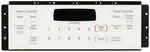 Ge Oven WB27K10319 Control Board - White Overlay. Fixed Price $141.91.