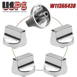 Pcs Gas Range Stove Knob W11366438 For Whirlpool WCG55US0HS00 WCG55US0HS05. Fixed Price $21.69.