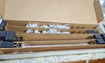 Cafe Brushed Bronze Handle/knob Kit # Cxfcehkpmcg For 30" Elec Ranges. Fixed Price $145.00.