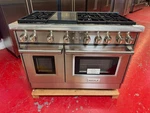 Wolf Gas Range GR486G (used). Fixed Price $11500.00.