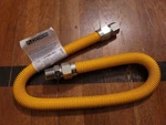 Flextron FTGC-YC-34-36P Inch Flexible Epoxy Coated High Btu Gas Line New. Fixed Price $27.97.