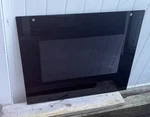 Thermador SC272TB 27" Black Glass From Oven Door 00142830 Fits Many. Fixed Price $189.99.