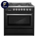 36 In. Nebula Collection 3.8 Cu. Ft. Gas Range 5 Burners Rapid Convection Oven. Fixed Price $3154.12.