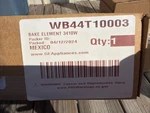 New Genuine Oem General Electric Oven Range Bake Element WB44T10003. Fixed Price $83.00.