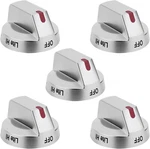 5PCS Gas Stove Knobs For Samsung NX60A6511SS/AA NX60A6711SS/AA NX60A6511SG/AA. Fixed Price $43.60.