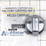 Whirlpool Range/stove/oven Knob (stainless) W11164105. Fixed Price $62.99.