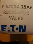 Eaton Regulator Valve Y-63234-25AF (box G). Fixed Price $115.00.
