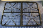 Jenn Air Stove Range Oven Grate Set Of 2 Black 7518P335 74011706 7518P358-60. Fixed Price $75.01.