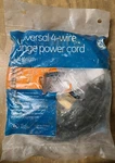 Universal 4-FT Range Power Cord, 4-WIRE WX9X37 1Z-2071-E4. Fixed Price $8.00.