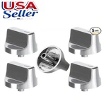 5PCS W11366438 W11359382 Gas Stove Range Cooktop Knobs Silver Fit For Whirlpool. Fixed Price $24.94.