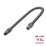 Highcraft Gas Connector With Fittings, 36 Inch 1/2 In. Fip X Mip. Fixed Price $31.15.