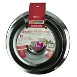 Range Kleen Chrome Drip Pans And Trim Rings 9.75 In. W X. Fixed Price $33.38.