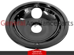Stove Range Cooktop 8" Black Burner Drip Pan Bowl Fits Kenmore # PM32X5041. Fixed Price $9.60.