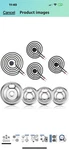 Stove Burner Drip Pans W10196405(8 ) W10196406(6 Silver+electric S.... Fixed Price $45.00.