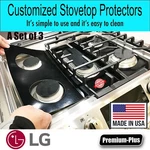 Lg Protectors, Custom Cut Fit Your Stove, Lifetime Warranty. Fixed Price $29.95.