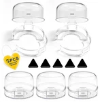 Knob Safety Covers, 5PCS Fits 90% Oven/stove Heat Alert Stickers. Fixed Price $19.79.