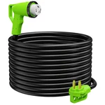 Leisure Cords 50' Ft 50AMP 90-DEGREE Twist Locking Heavy Duty Extension Cable. Fixed Price $239.99.
